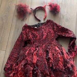 Chasing Fireflies Kid's Punk Devil Halloween Costume